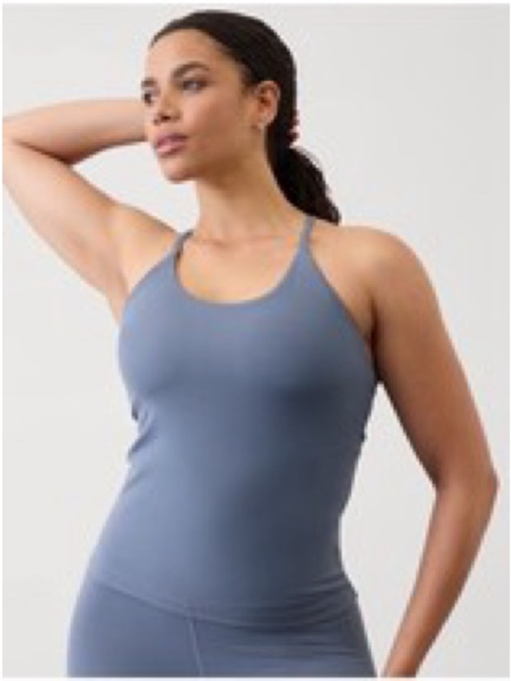 Athleta Transcend Scoop Built-In Bra Tank excellent XL